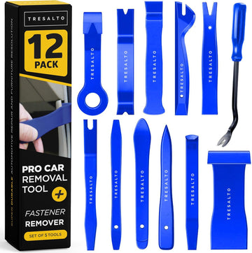 5-Piece Auto Trim Removal Tool Kit - No Scratch Set for Car Panel and Molding Removal
